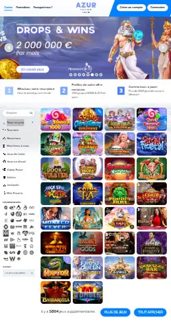 l'application et l'interface Forza.bet Casino